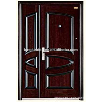 Hot Egypt Design Steel Security Door KKD-571B For One And A Half Door Leaf Design